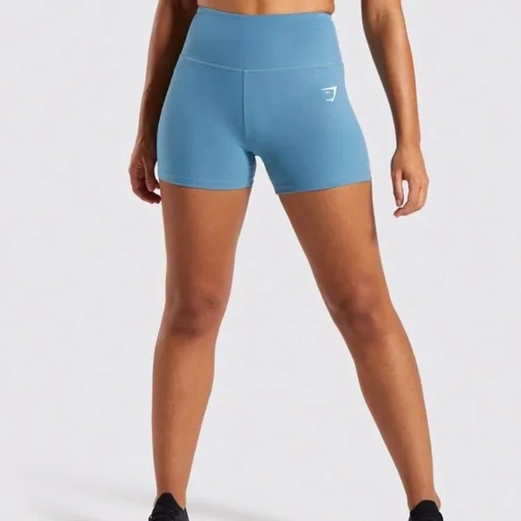 Gymshark Dreamy High Waisted Shorts Teal